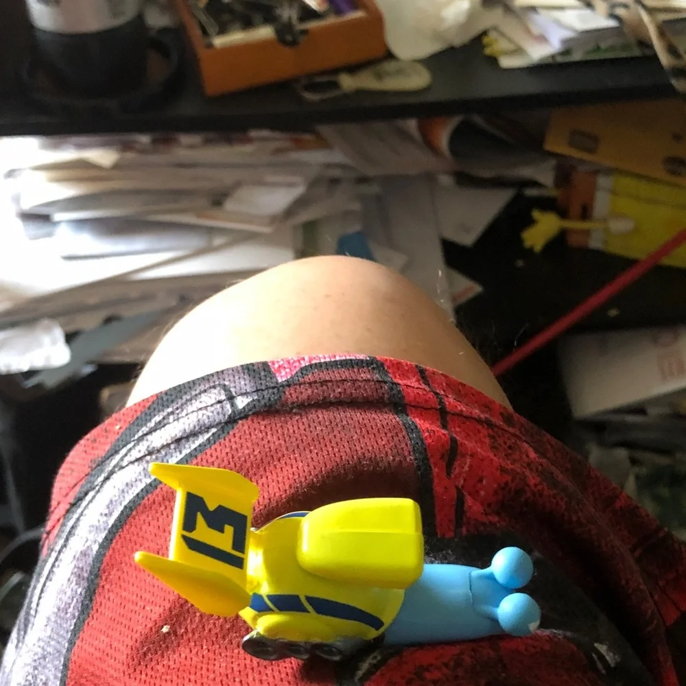 Yellow and Blue Wearable Toy Accessory - Electronics Wearable